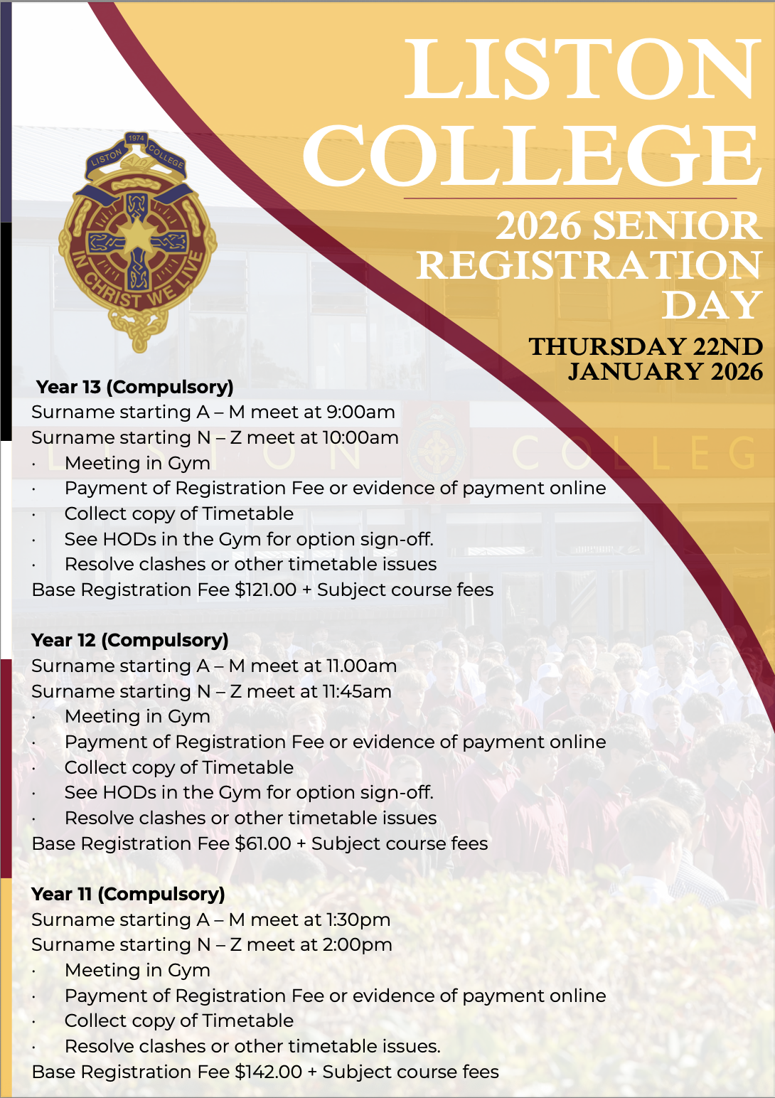 Senior Regday 26