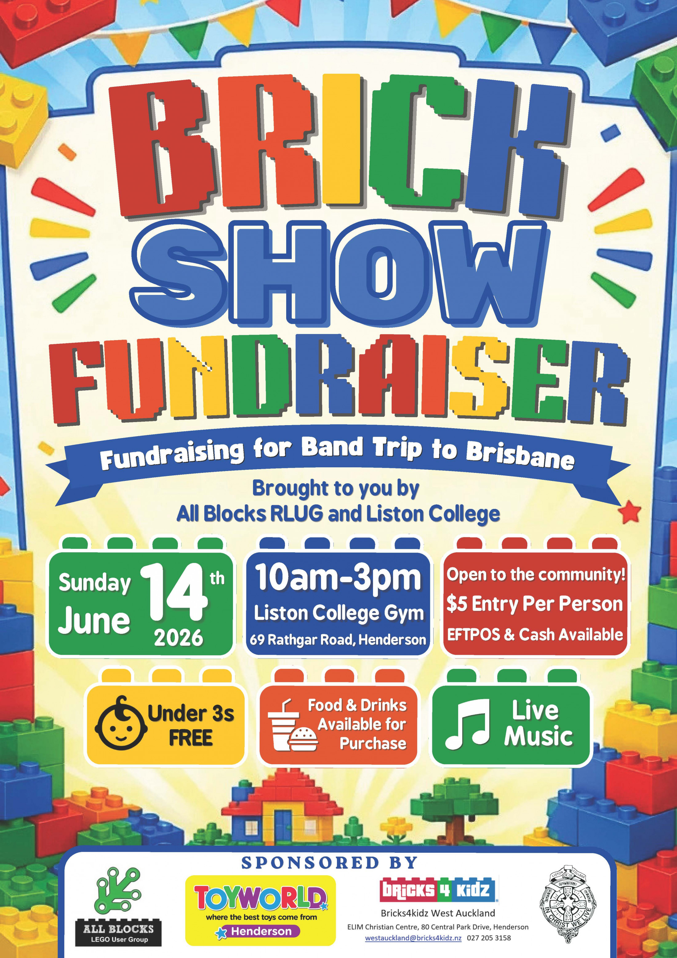 Brick Show Fundraiser Poster 260520 V1